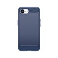 thumbnail image 1 of PANDACO Navy Brushed Metal Case for iPhone 16e, 1 of 5