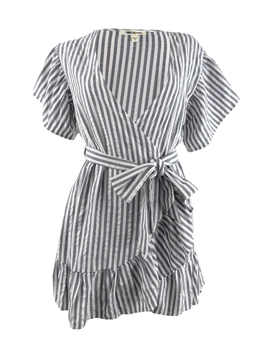 swim wrap dress