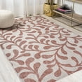 thumbnail image 5 of JONATHAN Y SANTA MONICA 3 x 5 Area Rug, Vine All Over - Red/Beige, SMB117B-3, 5 of 10