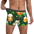 thumbnail image 2 of Kdxio Men's Boxer Briefs with St Patrick's Day10 Print - Comfortable and Breathable Underwear for Everyday Wear, 2 of 7