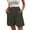 A-Green211, variant on XIAONU Womens Ruffled Waist Paperbag Shorts Relaxed Fit Mid Length Drawstring Short Comfy Casual Shorts