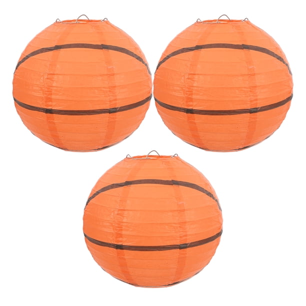 3 faroles decorativos para fiestas, elementos deportivos, adornos para eventos, festivales y fiestas, para interiores y exteriores