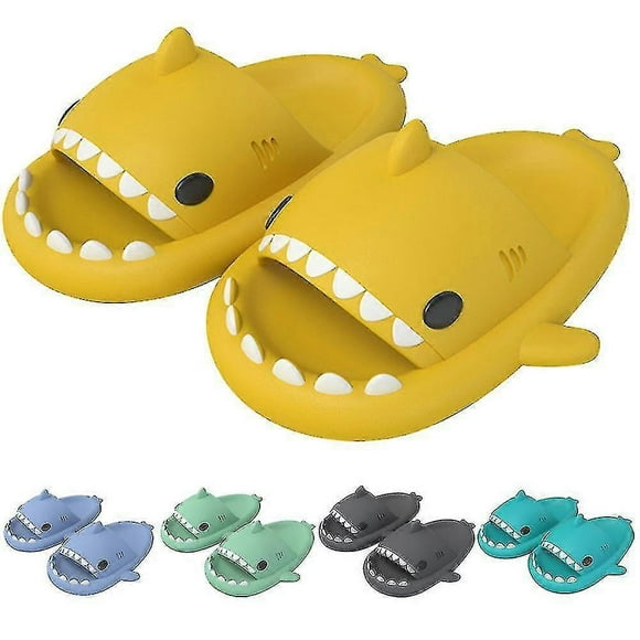 Shark Slippers Shark Cloud Slippers Cloud Shark Slides Cute Shark Slippers For Women Anti-slip Novelty Open Toe Slides