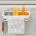 thumbnail image 2 of AMERTEER Wall-mounted Draining Rack with Storage Rack Lightweight Easy Installation Rack for Kitchen Bathroom Sink, 2 of 6