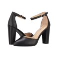 thumbnail image 4 of Women Point Toe Chunky Heeled Pumps Ankle Strap Pumps High Heel Ankle Strap Pump, 4 of 5
