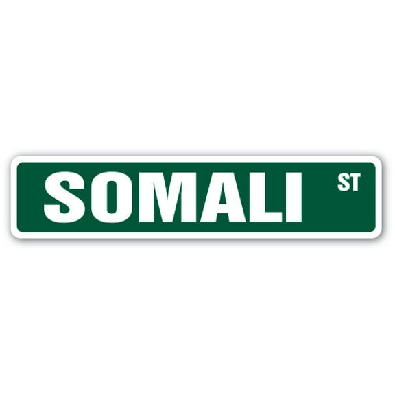 SOMALI Street Sign cat breed feline kitty kitten | Indoor/Outdoor | 36" Wide