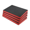 thumbnail image 2 of figatia 4 Pieces Foam Inserts for Cases EPE Foam Sheets Easy to Use Liner Red and Black Cuttable Packing Foam Pads for Storage Drawer 46cmx30cmx2.5cm, 2 of 8