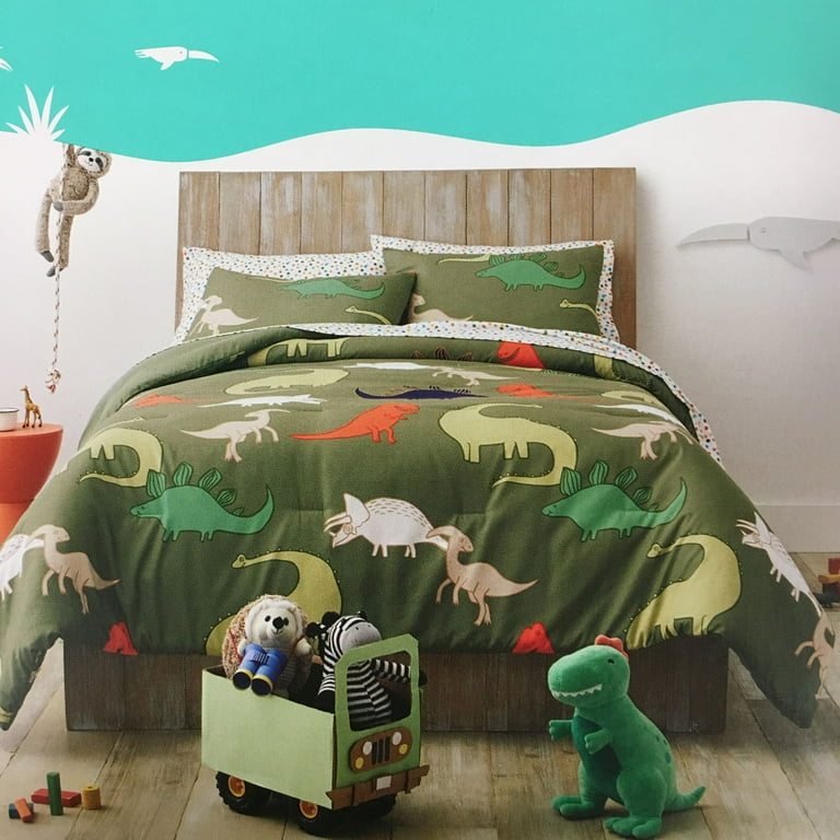 Twin Garden Floral Cotton Kids' Comforter Set - Pillowfort™