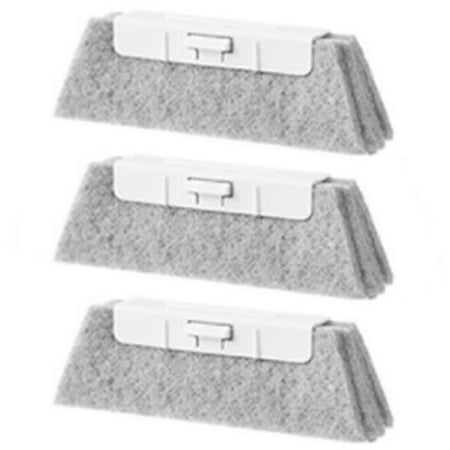 

Multifunctional Groove Cleaning Brush Detachable Window Track Gap Cleaning Tool For Home Office 3pcs Replace Head