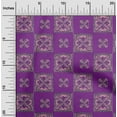thumbnail image 1 of oneOone Viscose Chiffon Fabric Floral Block Print Sewing Fabric BTY 42 Inch Wide, 1 of 4