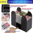 thumbnail image 4 of DIYMAG 6 Deck Automatic Card Shuffler, Battery-Operated Poker Shuffler Machine, Casino Card Electric Shuffler, Lower Noise Playing Card Shuffler for UNO, Phase 10, Poker Skip Bo Card Games, 4 of 7