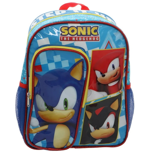 Mochila Escolar Grande Ruz Sonic 174846 Square Azul