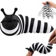thumbnail image 2 of Muyoka Fidget Slug Toy Articulado Stretch Slug Fidget Toy Sensory Stress Relief Slug Toys Fun Crawling Sensory Toy Se puede torcer casualmente Agradable Descompresi贸n Liberar estr茅s para ni帽os Adultos, 2 of 6