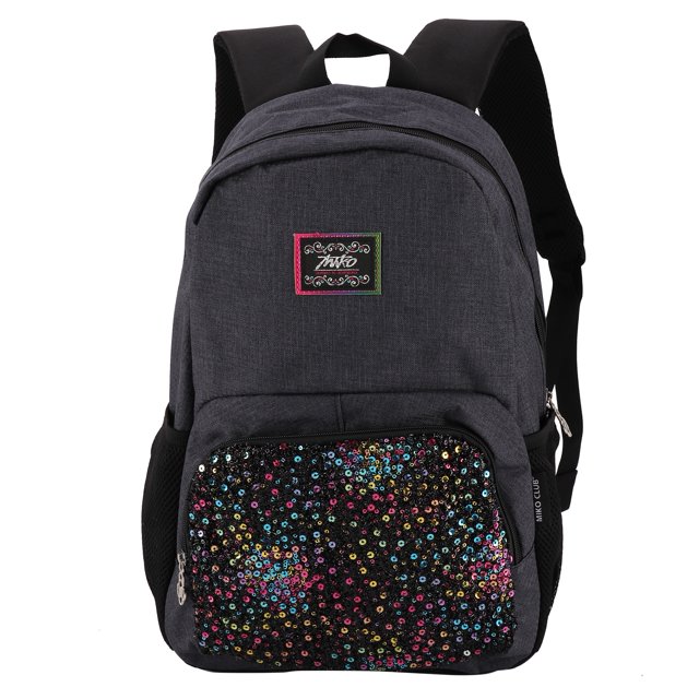 Mochila brillante, lentejuelas patrón brillante escuela lentejuelas mochila mochila bolsa funcionalidad inteligente