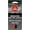 Red, variant on KIWI Sneaker No-Tie Shoe Laces, One Size Fits All, Red and Black