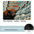 thumbnail image 2 of Yak Non-Slip Polyester Office Floor Mat Carpet Rug - Machine Washable, 2 of 6