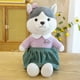 thumbnail image 2 of Cute Couple Husky Plush Toy / Puppy Doll In Skirt / Pillow / Children's Birthday Gift / Home / Car Decoration zhangmengya LED, 2 of 2