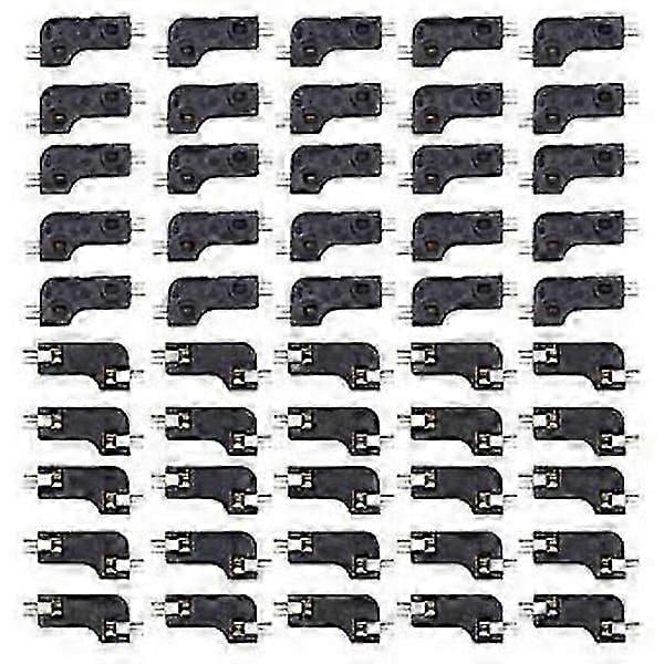 50pcs Hot Swappable Socket for Kailh CPG151101S11 Low Profile Switch Mechanical Keyboard PCB Base Socket DIY