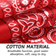 thumbnail image 3 of Pañuelo de algodón para la cabeza | 4 colores | negro, blanco, rojo, azul marino | pañuelo para el pelo, correa para el cuello y la muñeca, 3 of 5