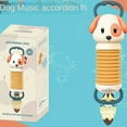 thumbnail image 1 of Children's Animal Accordion Baby Bedside Toy Pendant Cute Little Elephant Playing Violin Dog Pendant Musical Instrument Auditory Enlightenment, 1 of 5