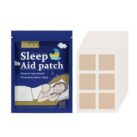 

SEFUONI Natural-Sleep-Aid Patch Fall Asleep Faster Sleep Patches for Insomnia Pressure