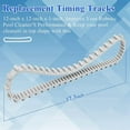 thumbnail image 3 of 2X for Dolphin Machine Cleaner 9985006-R2 Drive Belt Gray Tire,2x Cleaner drive belt,Gray, 3 of 6