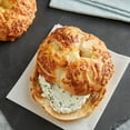 thumbnail image 2 of Original Bagel 4.5 oz. New York Style Asiago Cheese Bagel - 75/Case, 2 of 2