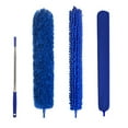 thumbnail image 1 of Reusable Duster Head, Telescopic Extension Pole for High Ceiling Accessibility, Ergonomic Handle for Multi-Surface Cleaning, Handheld Microfiber Tool with Static Attraction,, 1 of 7
