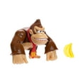 thumbnail image 5 of Nintendo Franchise 4 inch Donkey Kong Action Figure with Bananas Accessory, 5 of 9
