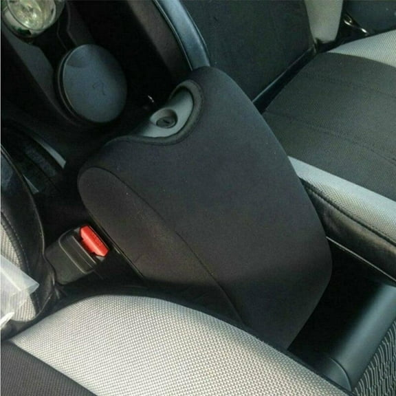 Center Console Armrest Cover Cushion Neoprene For 2011-2018 Jeep Wrangler JK JKU