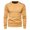 Yellow, variant on Vedolay Men's Fall Sweater 2023 Solid Color Knitted Casual Loose Pullovers White,M