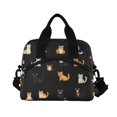 thumbnail image 6 of FORMRS Reusable Lunch Bag for Work School Leakproof Insulated Cooler with Adjustable Shoulder Strap, Pixel Cat, 6 of 6