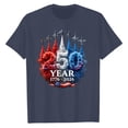 thumbnail image 4 of SONXAHE Women's Patriotic Graphic T-Shirt Independence Day Celebration Short Sleeve Casual Tee, 4 of 4