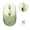 Green, variant on Wireless Silent Mouse, 2.4G Rechargeable Ergonomic Office Mouse with Battery Display, Portable Quiet Computer Mouse with USB Receiver for Laptop PC Mac Chromebook Home Office - Green