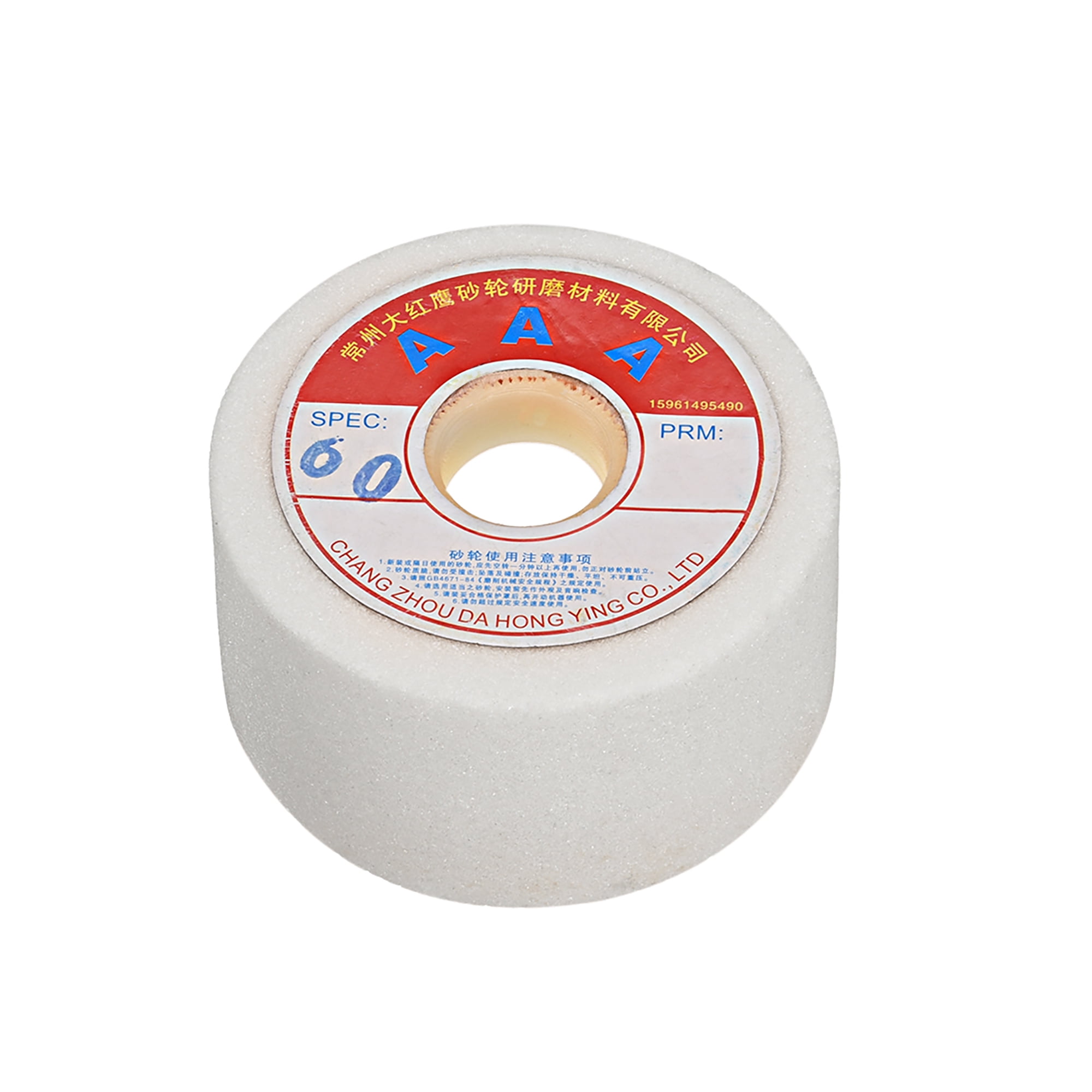 3Inch Grinding Wheel White Aluminum Oxide Cup Abrasive Wheels 60 Grits