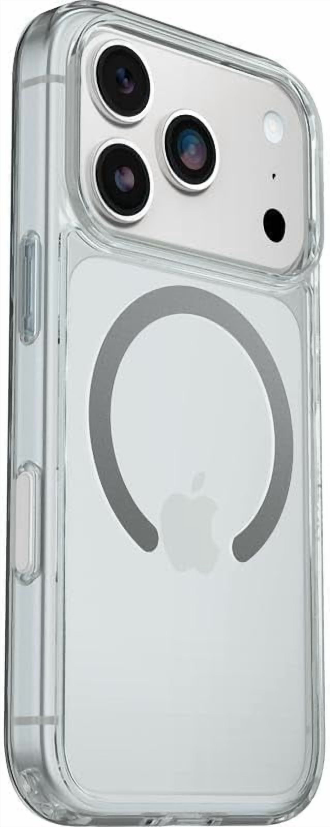 OtterBox iPhone 17 Pro (Only) Bundle: Symmetry Clear Series+ Case & Screen Protector - Clear - Snaps to MagSafe - Ultra-Sleek - Raised Edges Protect Camera & Screen - Non-Retail Packaging