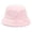 Pink, variant on Xijirk Womens Fuzzy Bucket Hat with Wide Brim Warm Solid Color Winter Hat for Travel Shopping Outdoor Daily Casual Wear,GN2,One Size