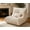 Beige, variant on Lazy Sofa Chair, Floor Gaming Chair Large Bean Bag Chair, Comfy Sleeper Chair for Living Room, Bedroom, Small Spaces (Blue Gradient)