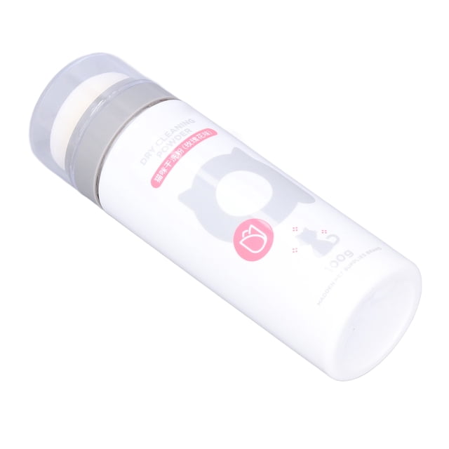 Polvo De Limpieza En Seco Para Perros, Desodorante De Grado Alimenticio Suave Sin Enjuague, 100g, Champú Sin Agua Para Mascotas Para Gatos Y Cachorros Cergrey Pet Dry Shampoo
