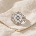 thumbnail image 4 of Pompeii Certified 2.50 - 6.40Ct Diamond Vine Engagement Ring 14k Gold Lab Grown, 4 of 7