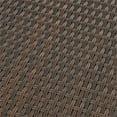 thumbnail image 3 of Noble House Dominica 59" Wicker Patio Dining Table in Brown, 3 of 8