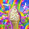 thumbnail image 2 of Green, Howie 12x12 White Modern Wood Framed Museum Art Print Titled - Ice Cream Cone Pop Art, 2 of 4