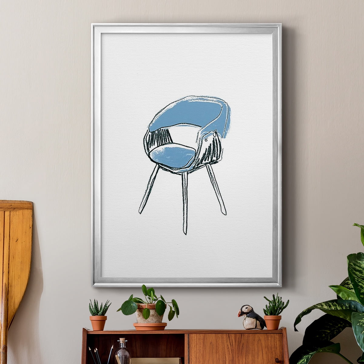 Take a Seat I Premium Framed Print, in Gold, Black, or Silver - Ready to Hang