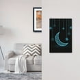 thumbnail image 5 of DouZhe 1-Gang Blank Wallplate, Cute Moon Star Night Decorative Wall Plates, 5 of 7