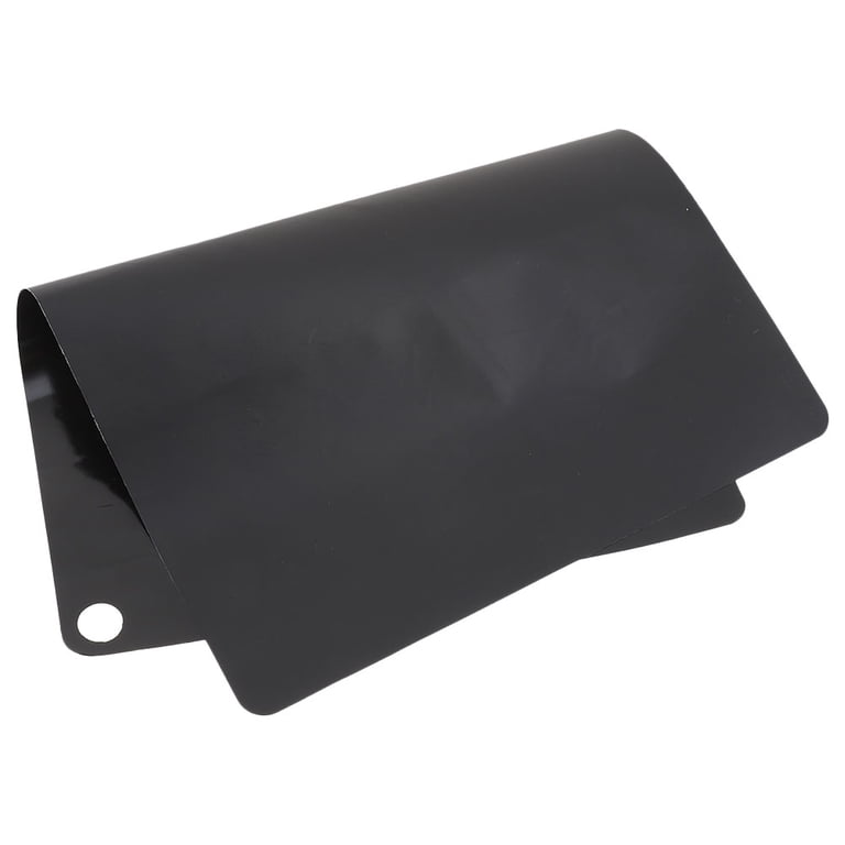 Silicone Induction Cooktop Mat - Non-Slip, Heat-Resistant Protector For Induction Hobs (28cm Round, Black)