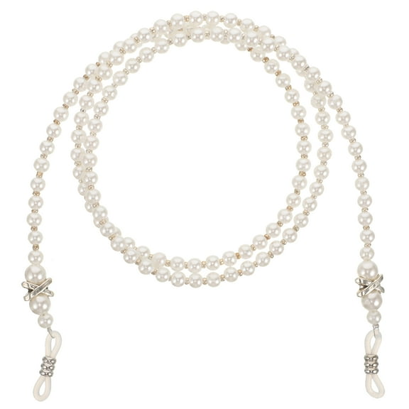 Sunglass Chain Glasses Anti Temple for Women Women's Travel White