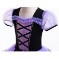 thumbnail image 5 of ATAIKU 3-8Y Kids Girls Witch Ballet Dress Leotards Skirted Tutu Dancewear Halloween Christmas Party Pincess Dresses, 5 of 9