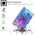 thumbnail image 2 of Case for Lenovo Tab M10 HD 2nd Gen 10.1 inch 2020, TB-X306X/X306F Cover, Allytech Shockproof PU Leather & TPU Back Anti-Scratch Folio Stand Auto Wake Sleep Case with Pen/Card Holder, Pink Butterfly, 2 of 6