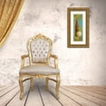 thumbnail image 3 of Loreth, Lanie 11x24 Gold Ornate Wood Framed with Double Matting Museum Art Print Titled - Vases on European Floral II, 3 of 4