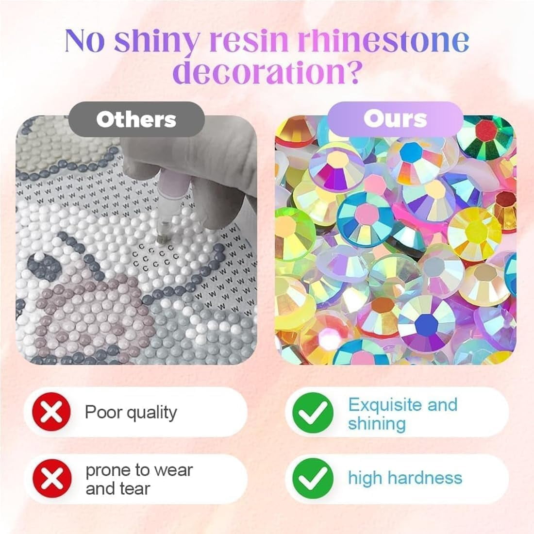 Premium Resin Jelly Rhinestones for Bedazzling, DIY Rhinestone Kit with 3mm Flatback Gems and Glue, Colorful Bedazzler Kit for Crafts Nail Art Diamond Painting Books Decor